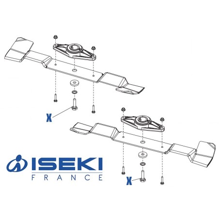 Vis de Lame ISEKI (705360)