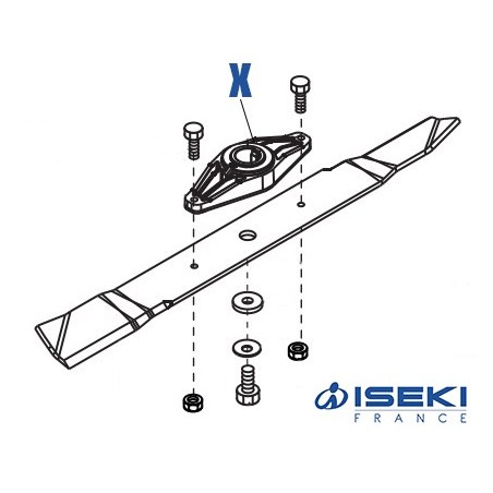 Support de Lame ISEKI (473337)