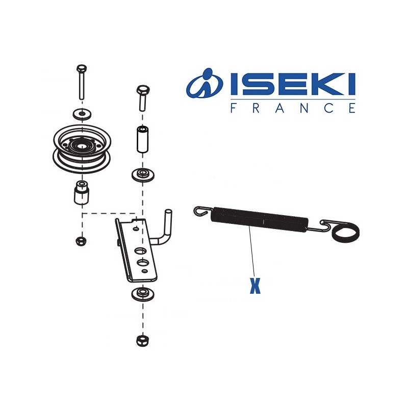 Ressort de Tension ISEKI (476686)