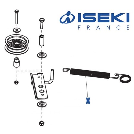 Ressort de Tension ISEKI (476686)