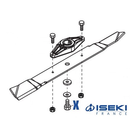 Vis de Lame ISEKI (705360)