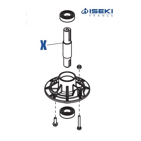 Arbre de Lame ISEKI (46835530)