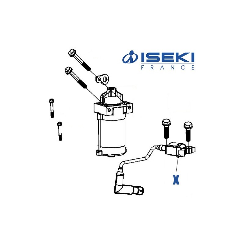 Bobine d'Allumage ISEKI (418125)