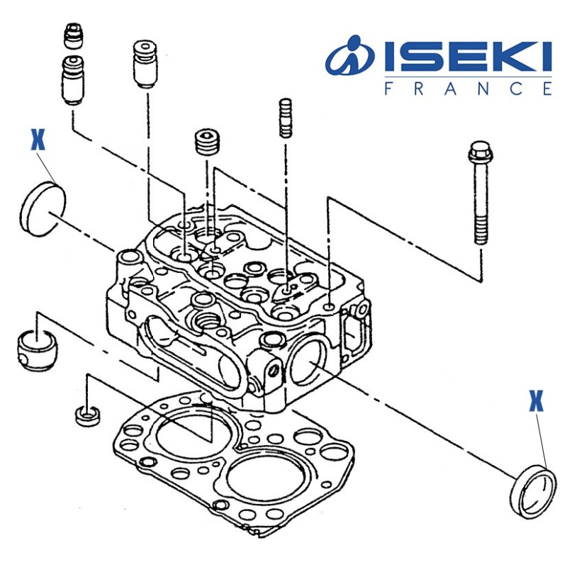 Pastille de Dessablage ISEKI (6911-129-006-00)
