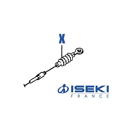 Câble Embrayage Avec Soufflet ISEKI (1593-332-051-30)