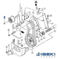 Circlip Galet tendeur SXG