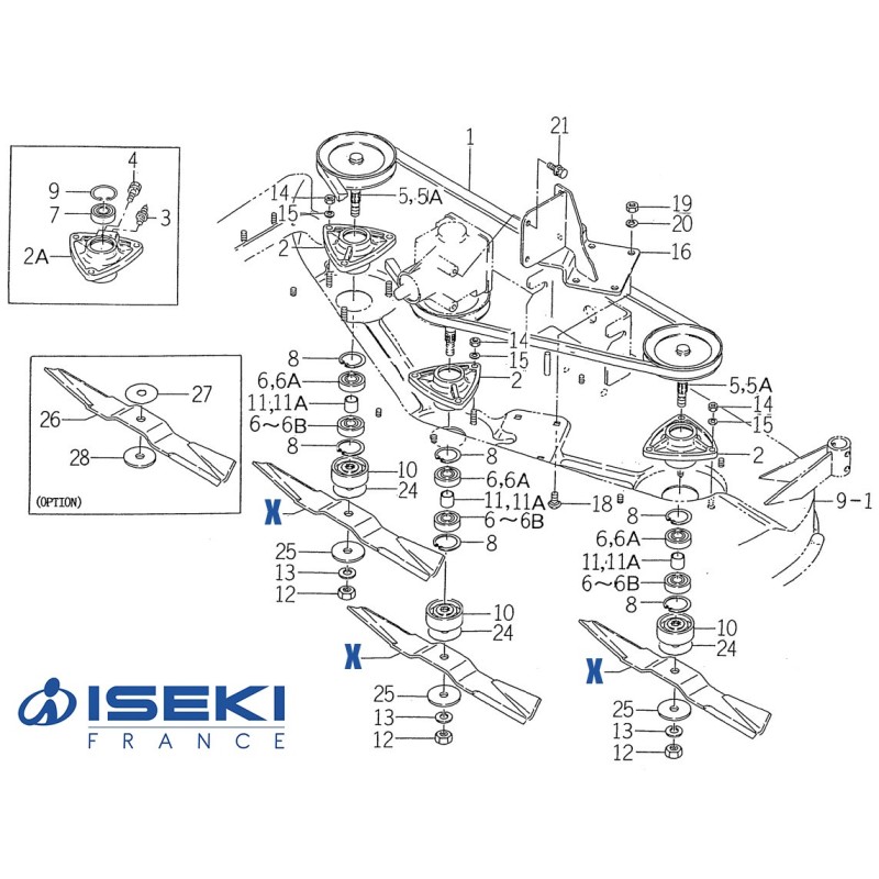 Lame ø14 ISEKI (8595-306-061-00)