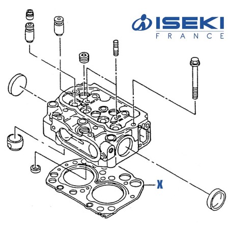 Joint de Culasse ISEKI (6211-141-010-20)