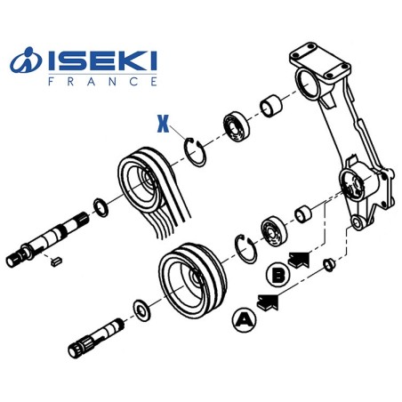Circlip ISEKI (V705-140-052-00)
