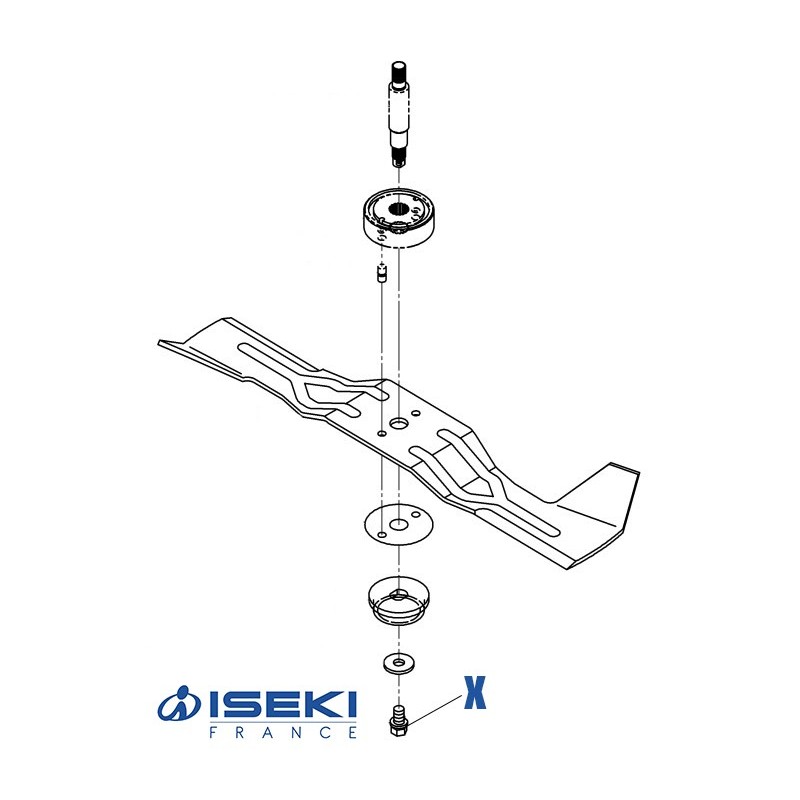 Vis de Lame ISEKI (V211-561-002-00)