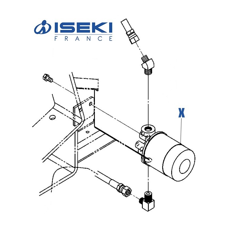 Filtre Hydro ISEKI (1771-510-251-00/A)