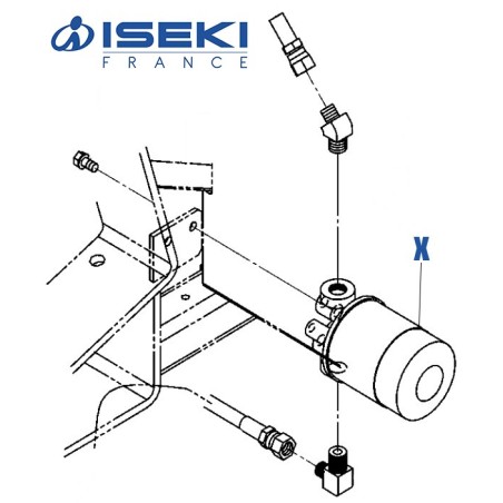Filtre Hydro ISEKI (1771-510-251-00/A)