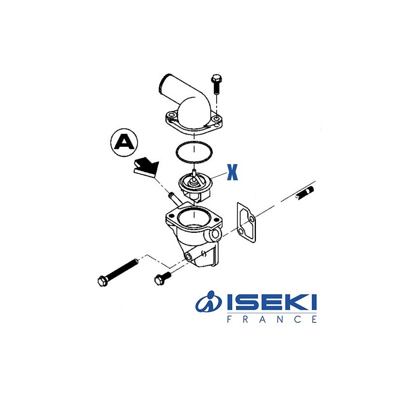 Thermostat ISEKI (6513-770-022-10)