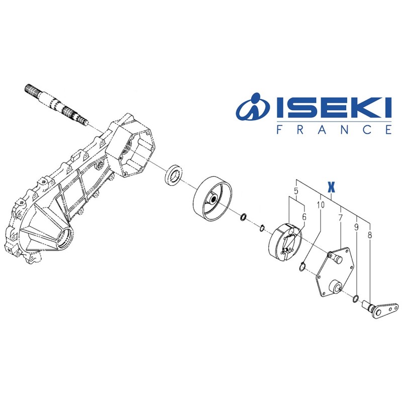 Kit Frein ISEKI (1832-310-210-00)