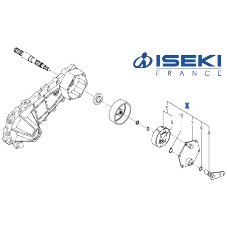 Kit Frein ISEKI (1832-310-210-00)