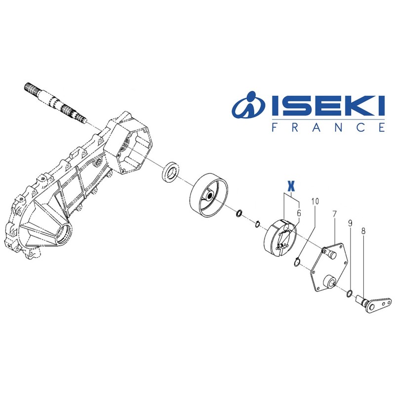 Jeu de 2 Mâchoires ISEKI (1434-310-220-00)