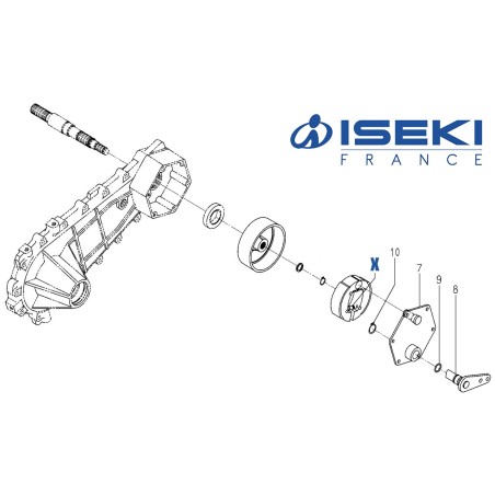 Ressort ISEKI (1427-310-001-00)