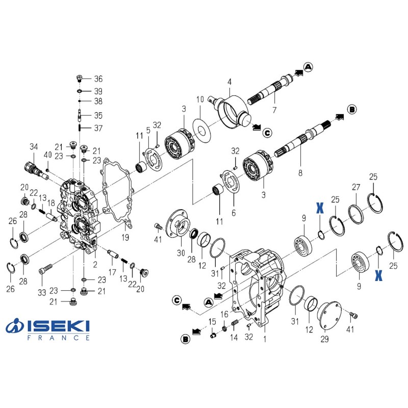 Circlip ISEKI (V704-140-025-00)