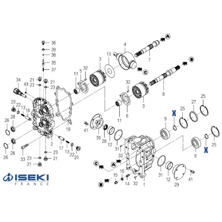 Circlip ISEKI (V704-140-025-00)