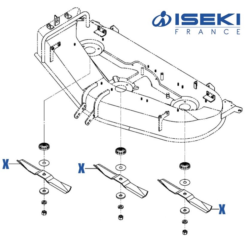 Lame ISEKI (8657-306-005-00)