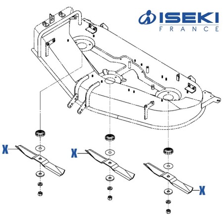 Lame ISEKI (8657-306-005-00)