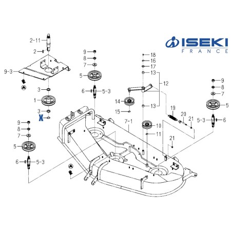 Circlip ISEKI (V704-140-025-00)