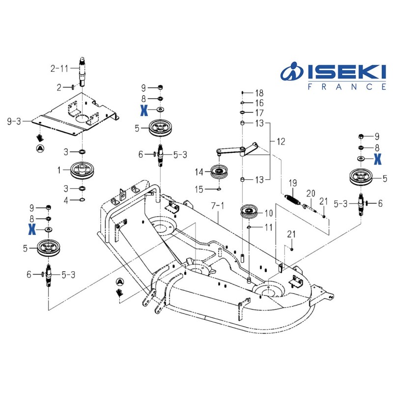 Rondelle ISEKI (3746-111-011-00)