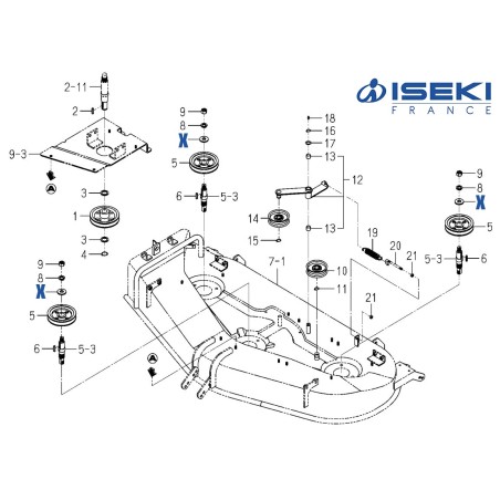 Rondelle ISEKI (3746-111-011-00)
