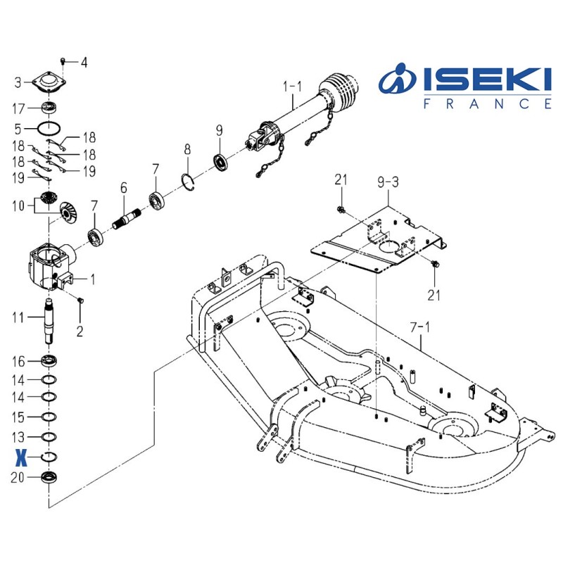 Circlip ISEKI (V705-140-055-00)