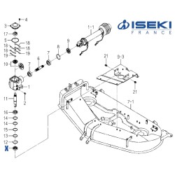 Bague d'Étanchéité ISEKI (V744-130-551-20)