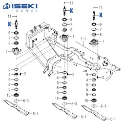 Arbre de Palier ISEKI (8595-301-031-00)