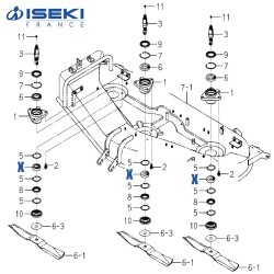 Roulement ISEKI (8657-301-066-00)