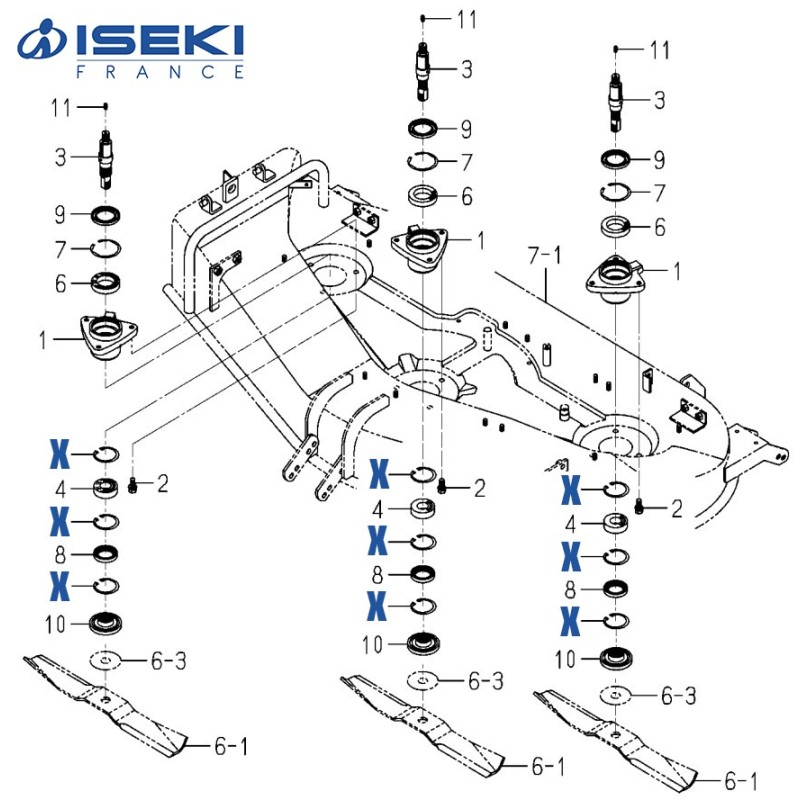 Circlip ISEKI (V705-140-052-00)