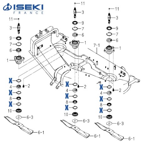 Circlip ISEKI (V705-140-052-00)