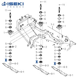 Flasque ISEKI (8657-301-007-00)