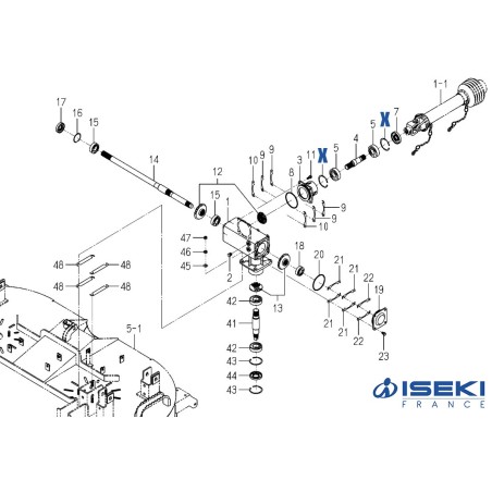 Circlip ISEKI (V705-140-062-00)