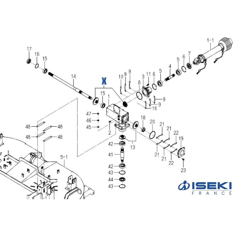 Couple Conique ISEKI (8680-201-260-00)