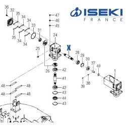 Arbre Liaison Boîtier D. ISEKI (8680-201-005-00)