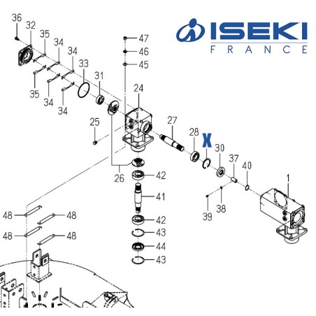 Circlip ISEKI (V705-140-052-00)