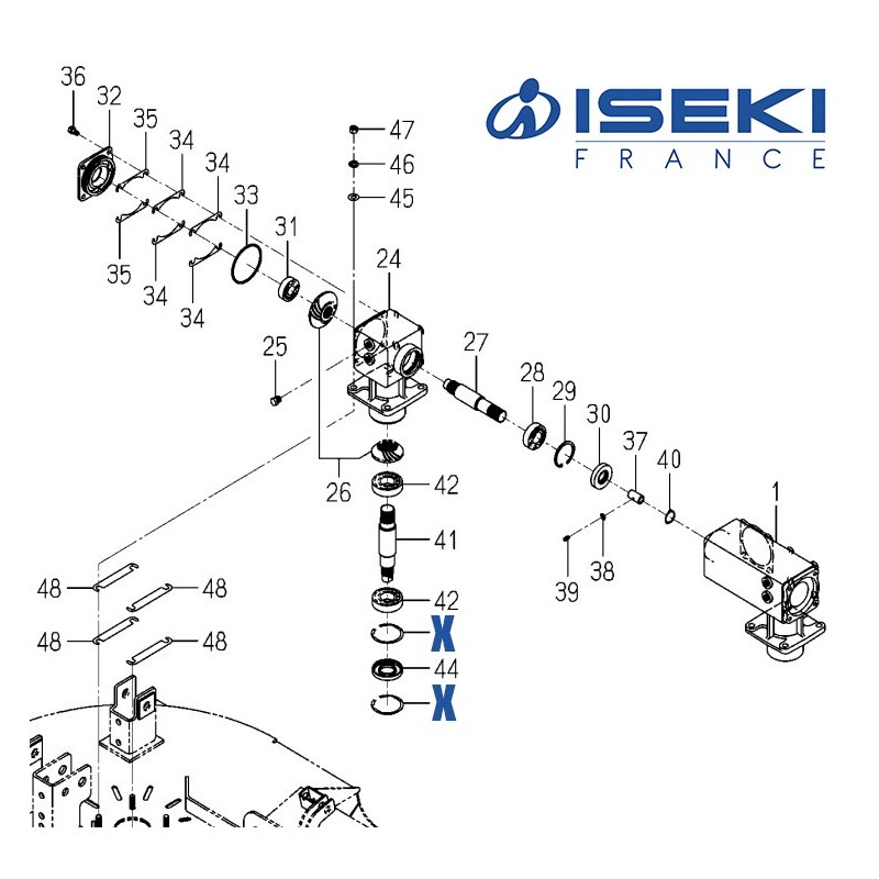 Circlip ISEKI (V705-140-062-00)