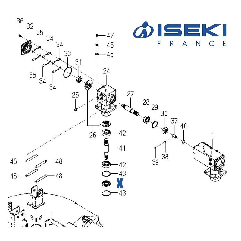 Joint Spi ISEKI (2235-310-025-10)
