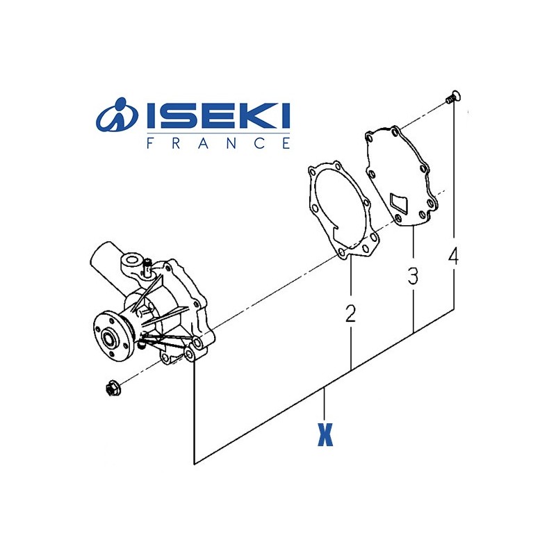 Pompe à Eau ISEKI (6213-610-011-20)