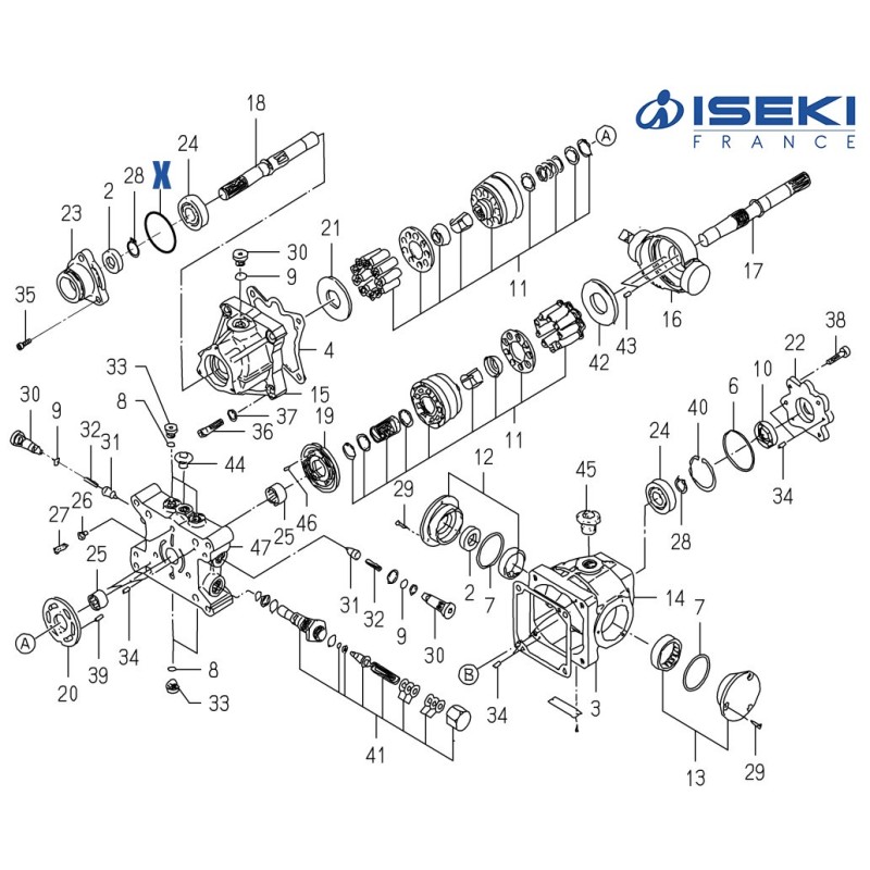 Joint Torique ISEKI (V723-102-007-00)