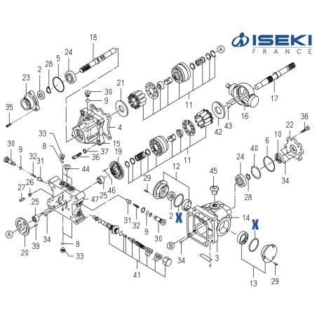 Joint Torique ISEKI (V721-103-106-50)