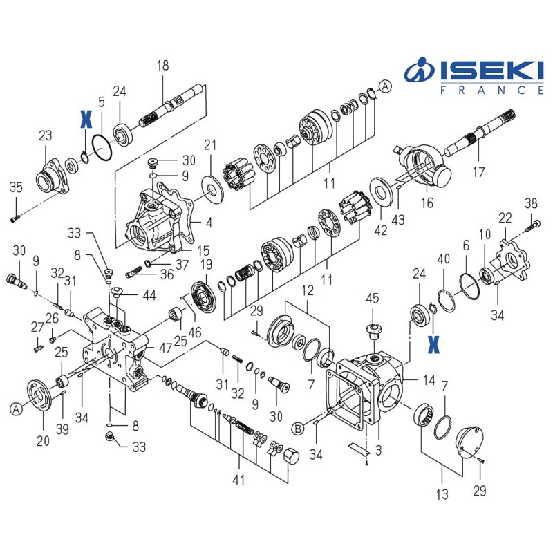 Circlip ISEKI (V704-140-025-00)