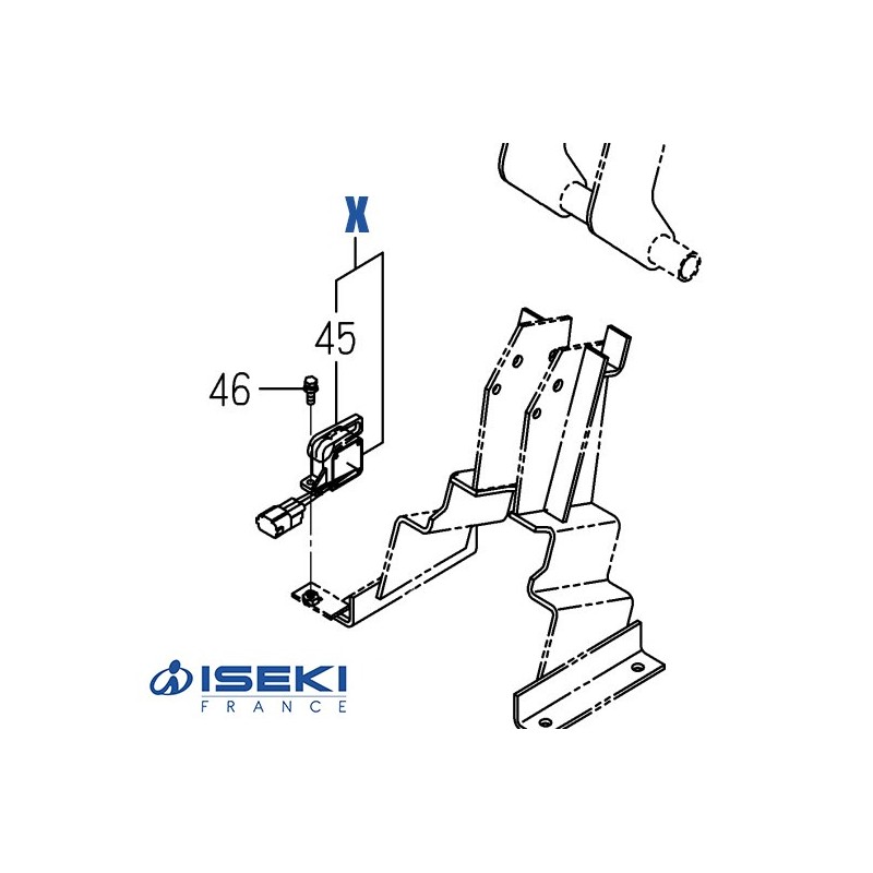 Interrupteur ISEKI (1716-680-330-00)