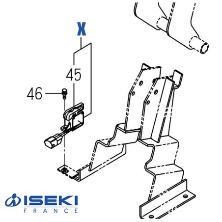 Interrupteur ISEKI (1716-680-330-00)