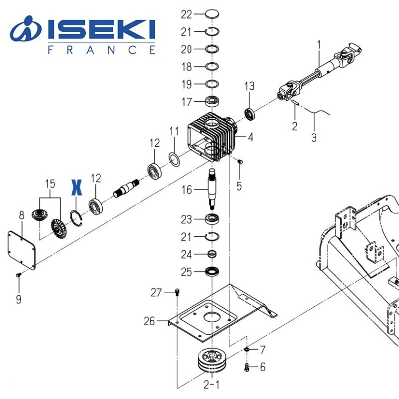 Circlip ISEKI (V705-140-072-00)