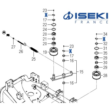 Circlip ISEKI (V704-140-025-00)