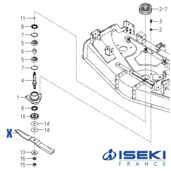 Lame ISEKI (86543060060X)
